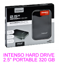 Intenso Portable Hard Drive 320GB