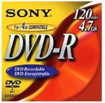 Sony dvd-r 4x